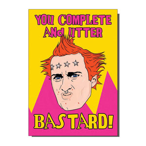 Vyvyan The Young Ones Inspired Greetings Card