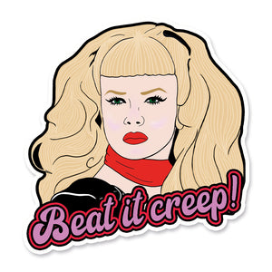 Cry Baby Beat It Creep Sticker