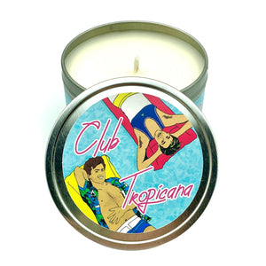 Club Tropicana Coconut Island Scented Candle