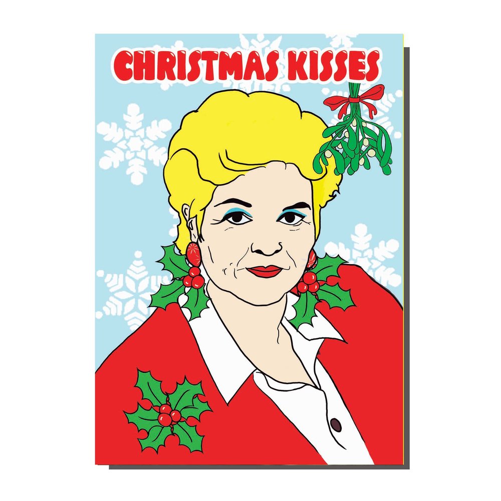 Pat Butcher Christmas Card