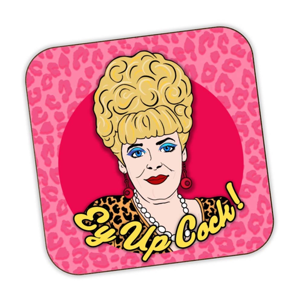 Ay Up Cock Bet Lynch Inspired Drinks Coaster