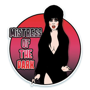 Elvira Mistress Of The Dark Film Inspired Sticker
