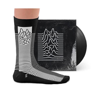 Joy Division Album Cover Inspired Socks