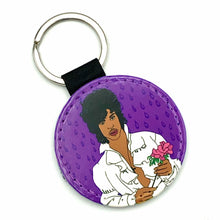 Load image into Gallery viewer, Prince Glitter Keyring
