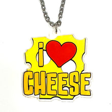 Load image into Gallery viewer, I ❤️ Cheese Necklace
