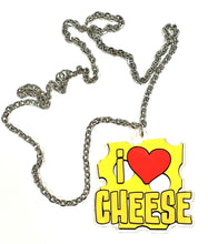 Load image into Gallery viewer, I ❤️ Cheese Necklace
