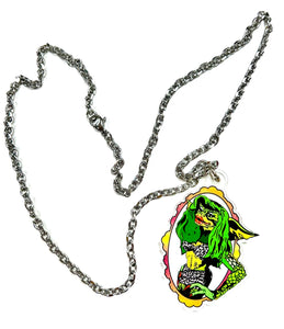 Greta Gremlins Inspired Necklace