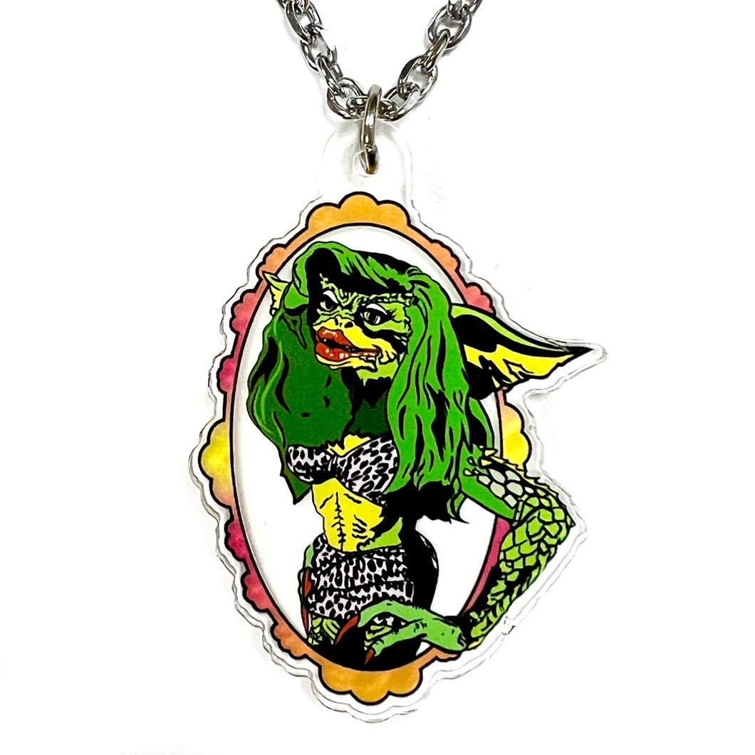 Greta Gremlins Inspired Necklace