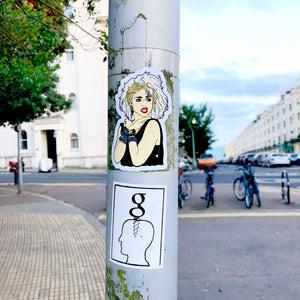 1980s Stylee Madonna Sticker