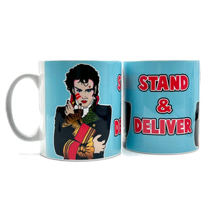 Stand And Deliver Adam Ant Inspired Ceramic Mug