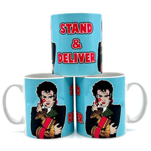 Load image into Gallery viewer, Stand And Deliver Adam Ant Inspired Ceramic Mug
