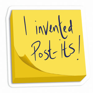 I Invented Post-its! Romy and Michelle's High School Reunion Inspired Vinyl Sticker