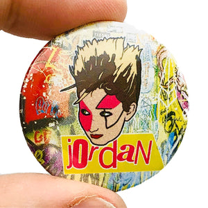 Jordan Button Pin Badge