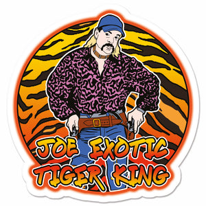 Joe Exotic Tiger King Sticker