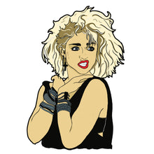 Load image into Gallery viewer, 1980s Stylee Madonna Sticker
