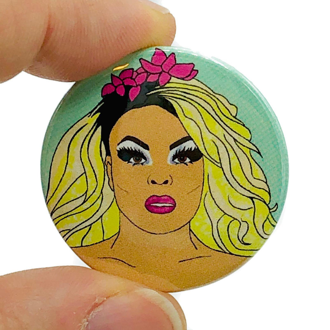 Miss Vanjie Button Pin Badge