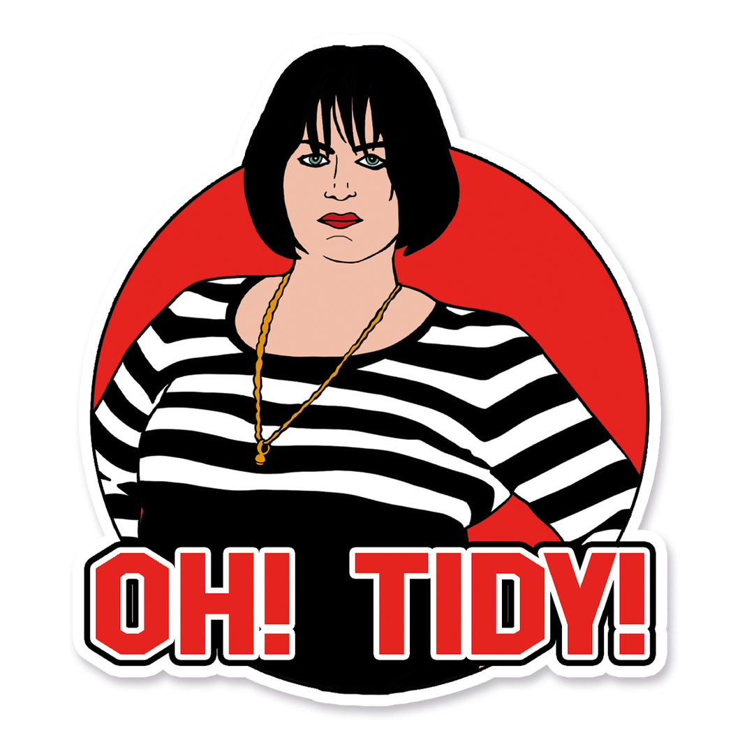 Tidy Sticker Nessa Oh Tidy Sticker – Bite Your Granny