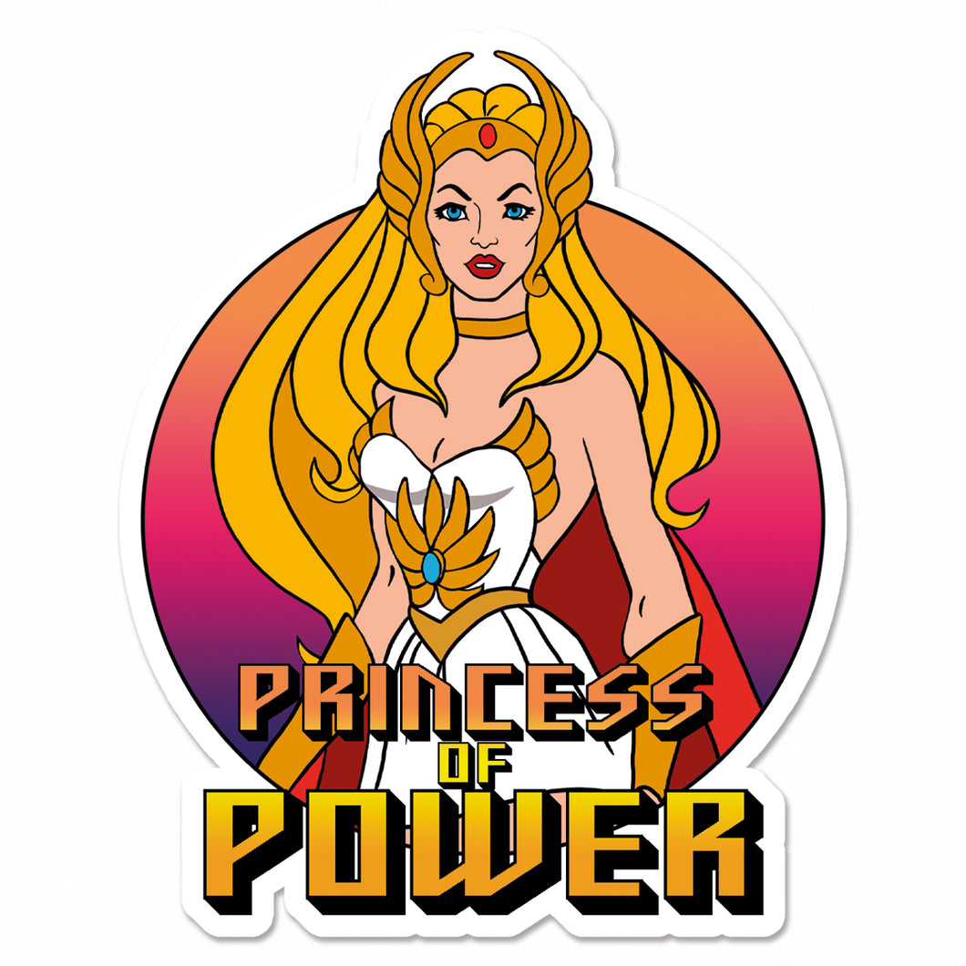 The Princess Of Power Vinyl Sticker