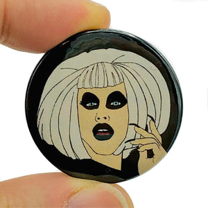 Sharon Needles Button Pin Badge