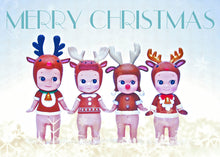 Load image into Gallery viewer, Snow Babies Christmas Card
