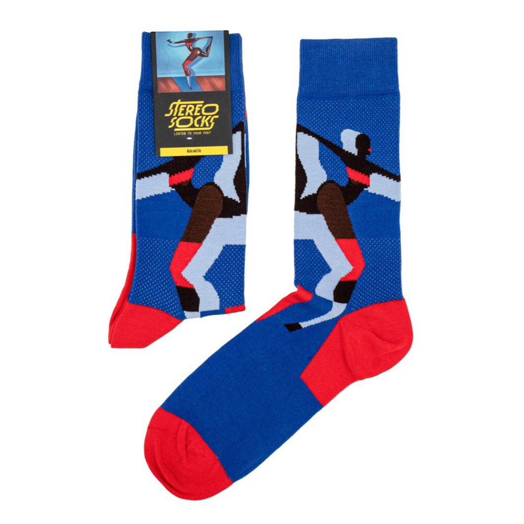 Grace Jones Album Cover Inspired Socks