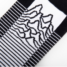 Load image into Gallery viewer, Joy Division Album Cover Inspired Socks
