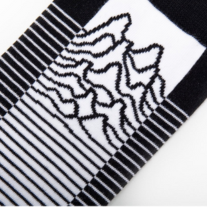 Joy Division Album Cover Inspired Socks