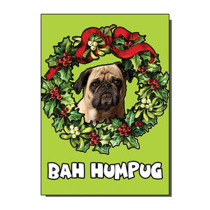 Bah Humpug Christmas Card
