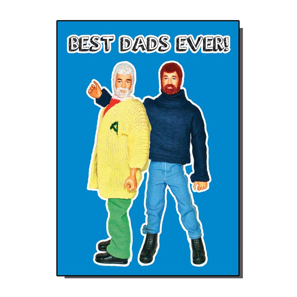 Best Dads Ever Greetings Card