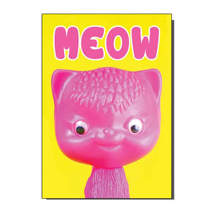 Kitsch Meow Cat Card