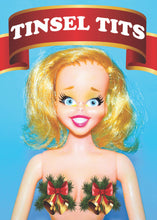 Load image into Gallery viewer, Tinsel Tits Christmas Card
