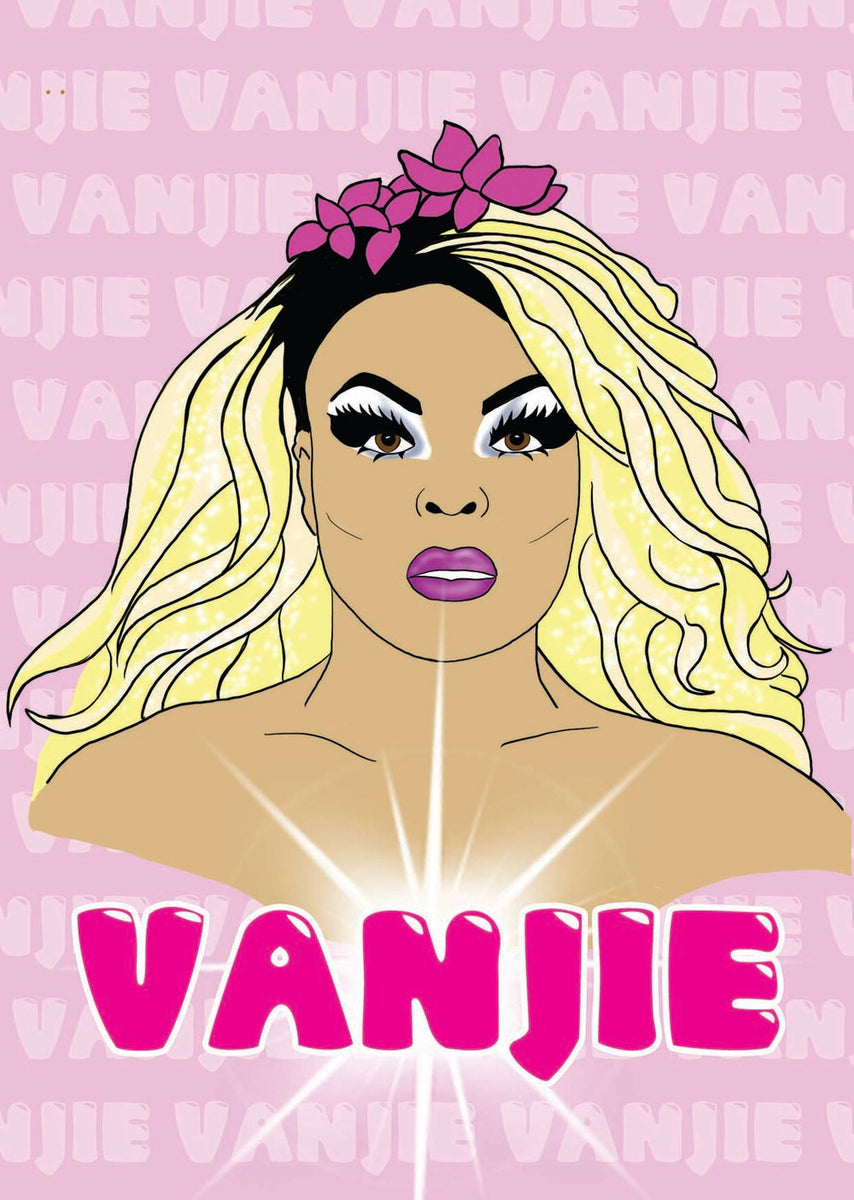 Miss Vanjie Greetings Card – Bite Your Granny