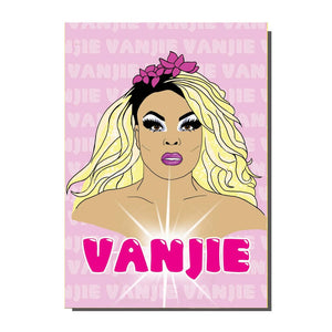 Miss Vanjie Greetings Card