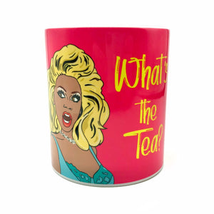 RuPaul Whats The Tea? Inspired Ceramic Mug