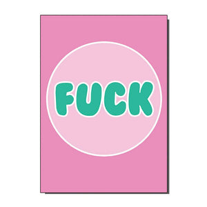 Fuck! Greetings Card