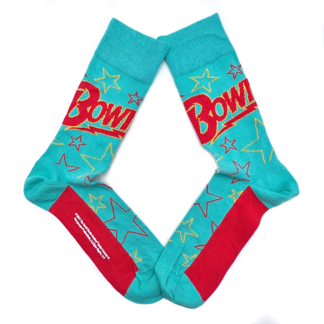David Bowie Stars Socks