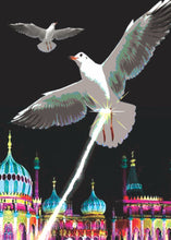 Load image into Gallery viewer, Seagulls Shitting Over Brighton Card
