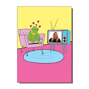 Froggy Love Greetings Card