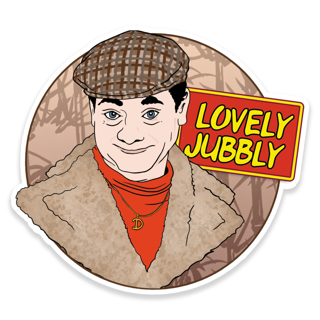 Del Boy Lovely Jubbly Vinyl Sticker