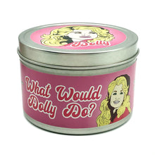 Load image into Gallery viewer, What Would Dolly Do? Peony Scented Candle
