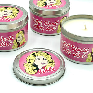 What Would Dolly Do? Peony Scented Candle