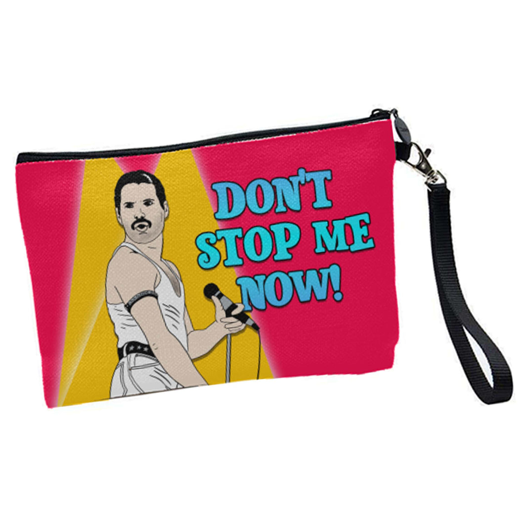 Don't Stop Me Now Queen Inspired Cosmetics Pouch