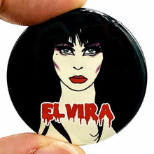 Load image into Gallery viewer, Elvira Mistress Of the Dark Button Pin Badge

