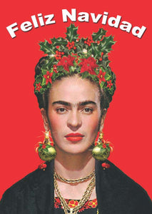 Frida Kahlo Feliz Navidad Christmas Card