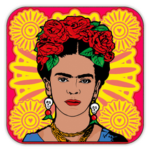 Load image into Gallery viewer, Frida Kahlo Drinks Coaster
