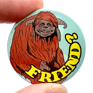 Friend Button Pin Badge
