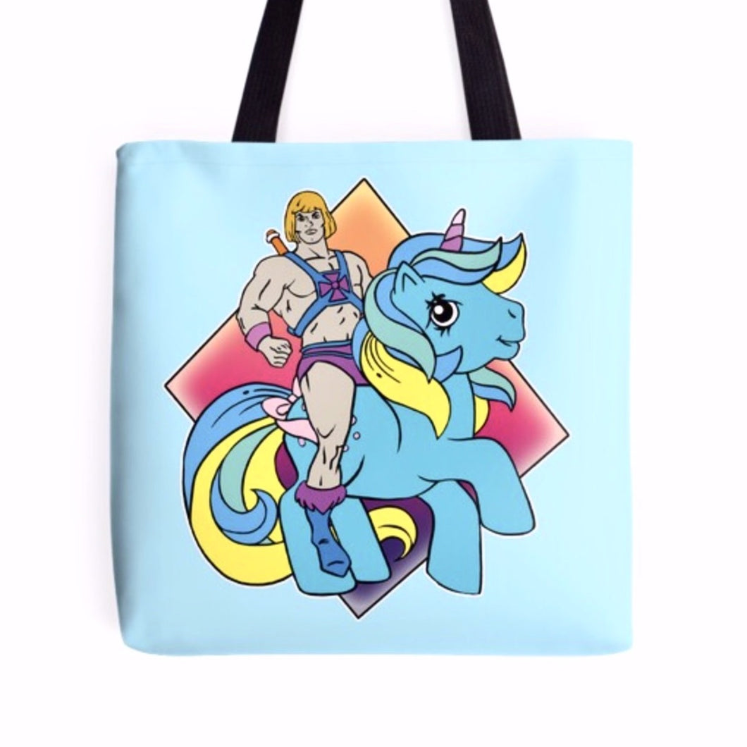 My Little He-man Tote Bag
