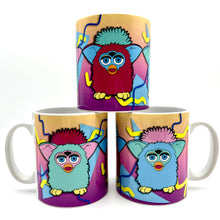 Load image into Gallery viewer, Furby 1990&#39;s Inspired Ceramic Mug
