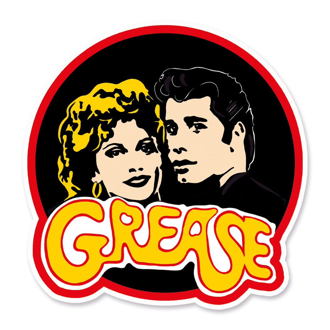 Grease Vinyl Sticker