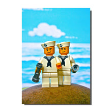Load image into Gallery viewer, Happy Sailors Card (Great For Gay Weddings)
